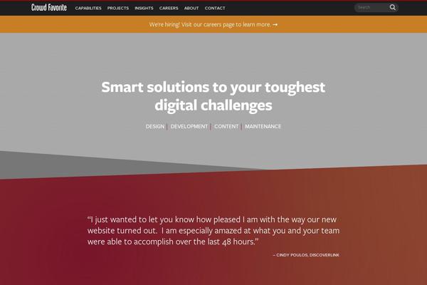 forty.co site used Crowdfavorite