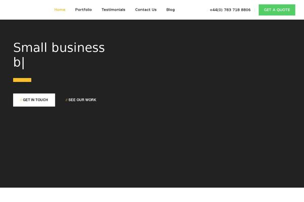 Pitchwp theme site design template sample