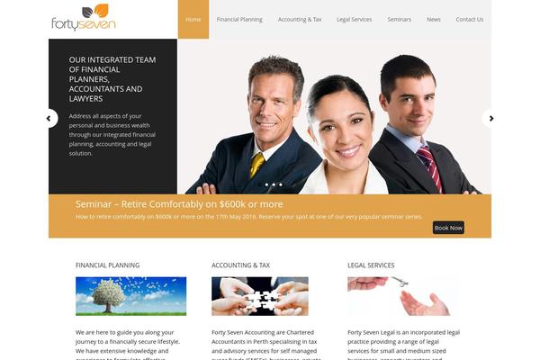 Executive theme site design template sample