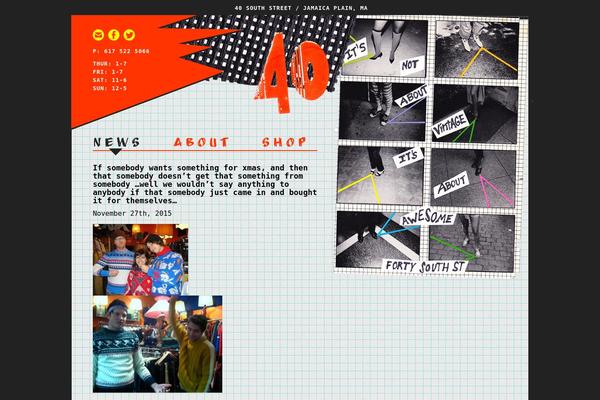fortysouthst.com site used Spruce_theme