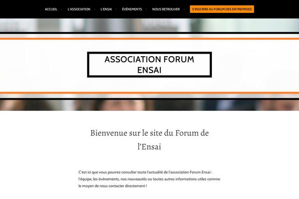 Argent theme site design template sample