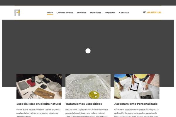 Basis theme site design template sample
