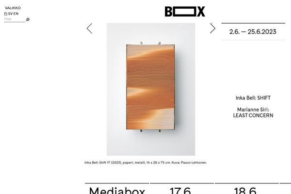 forumbox.fi site used Box