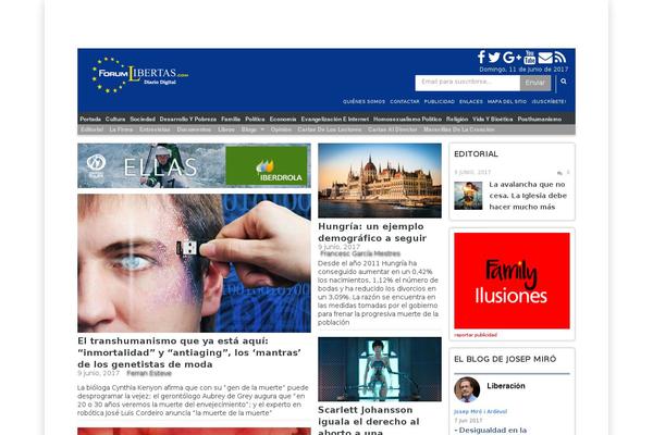 Impreza theme site design template sample