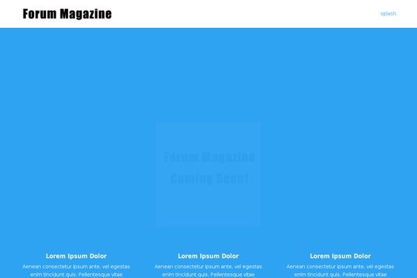 forummagazine.ca site used Anemos