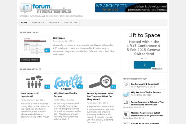 Project Ar2 theme site design template sample