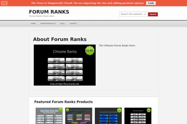Site using Shopp plugin