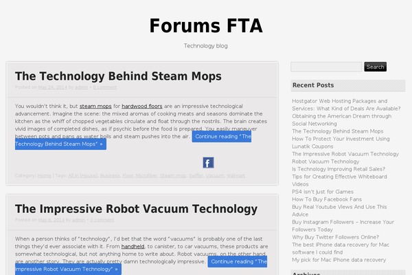 Rundown theme site design template sample