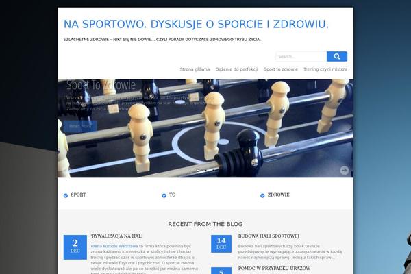 SKT Biz theme site design template sample