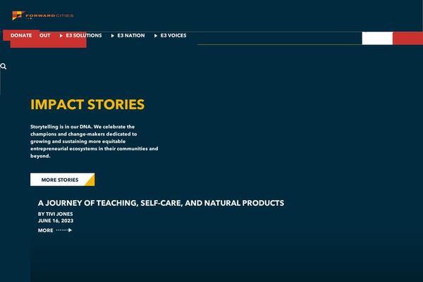 Foundation theme site design template sample