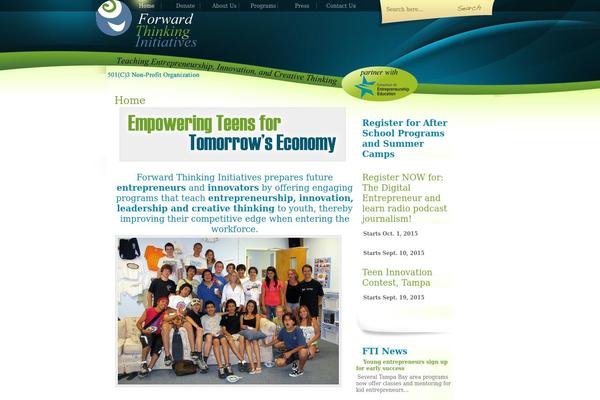 Freshcitrus theme site design template sample