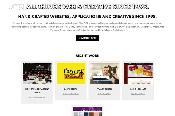 Forwardtrends-custom-theme theme site design template sample