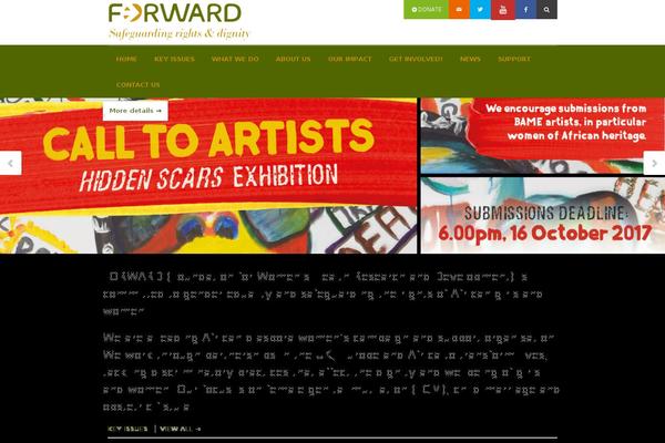 forwarduk.org.uk site used Forward-2019
