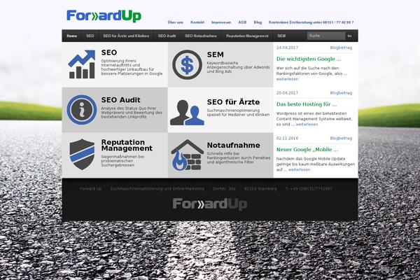 forwardup.de site used Forwardup
