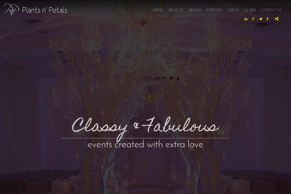 Darkroom theme site design template sample