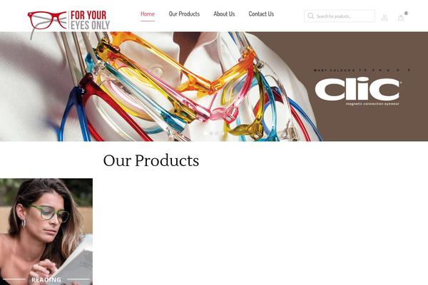 Smarteye theme site design template sample