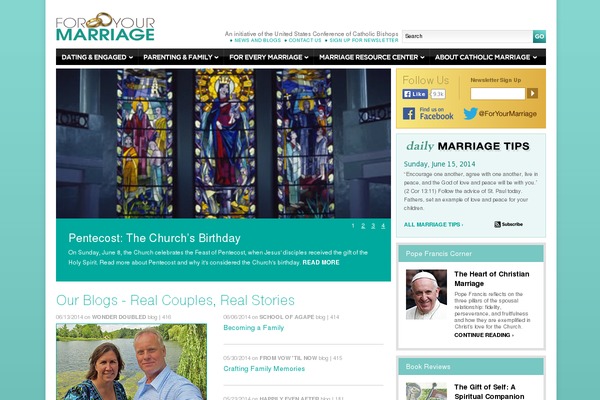 Marriage theme websites examples