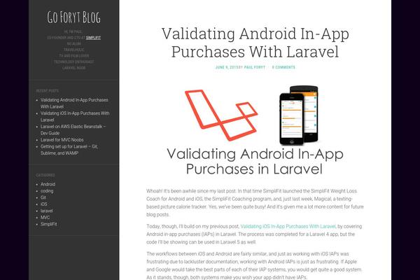 Flat theme site design template sample