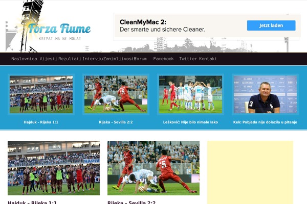 Hueman theme site design template sample