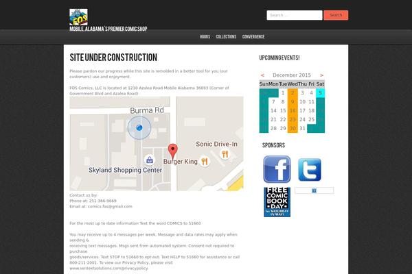 Underfire theme websites examples