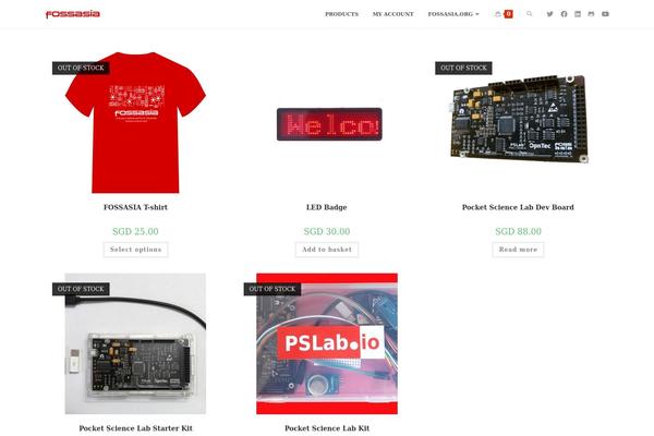 OceanWP theme site design template sample