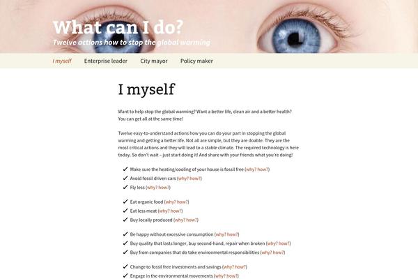 Twentythirteen Child theme site design template sample