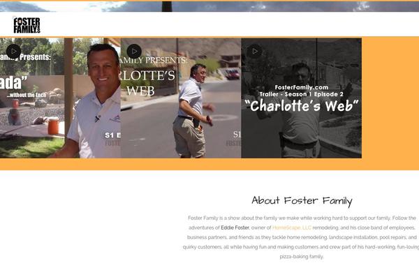 Brooklyn Child theme site design template sample