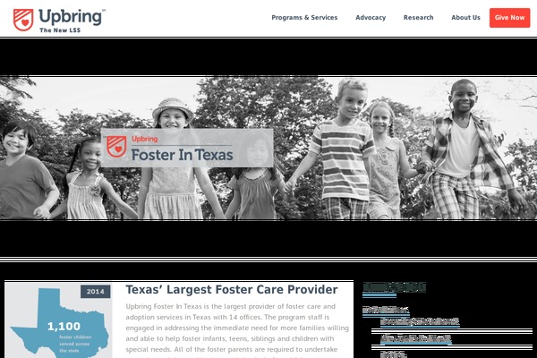 fosterintexas.org site used Livelylabs-green-stimulus-wordpress-theme-f0a1962