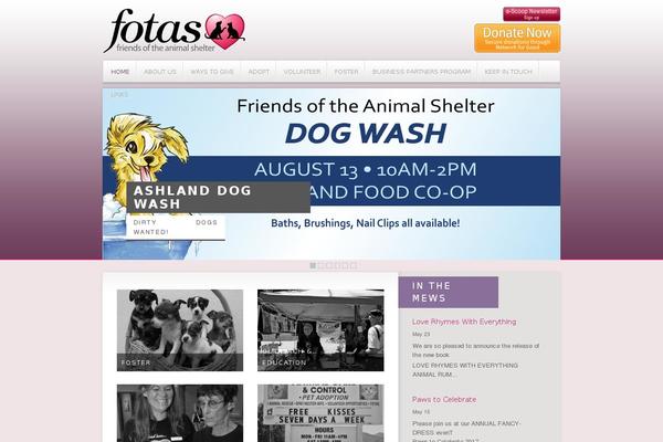 Site using Petfinder Listings plugin