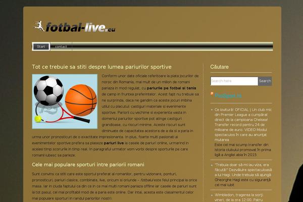 Rethink theme site design template sample