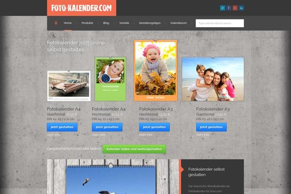 GoodInc theme site design template sample
