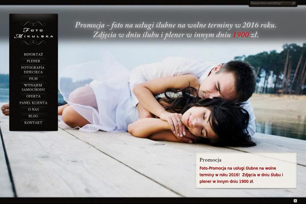 Chocolate theme site design template sample