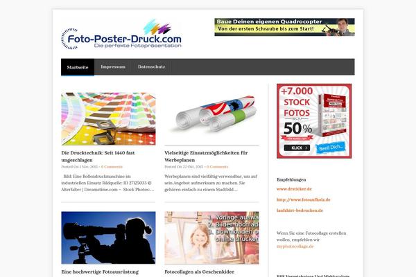 Gopress theme site design template sample