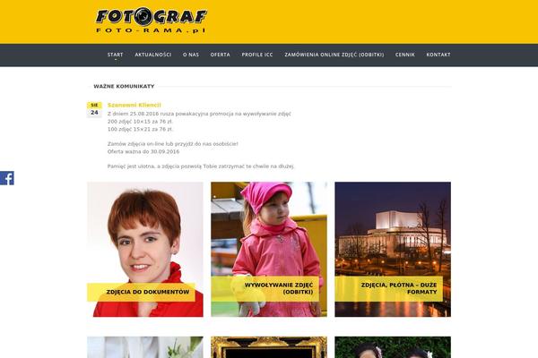 Kickstart theme site design template sample