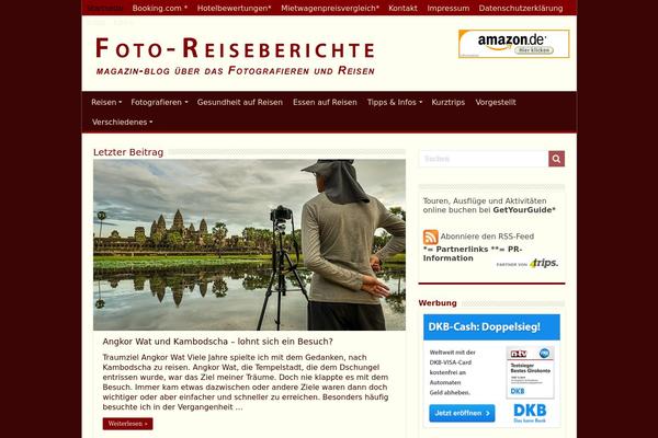 Sahifa theme site design template sample