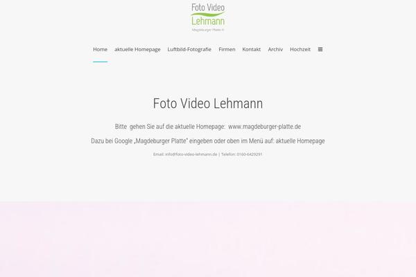 KLEO Child theme site design template sample