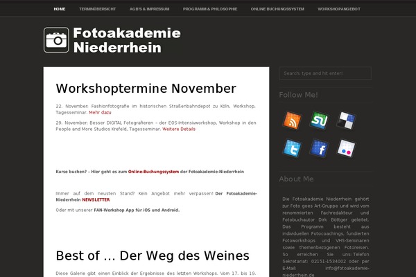 fotoakademie-niederrhein.de site used Vinica