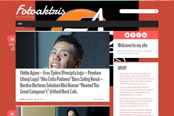 Duena theme site design template sample