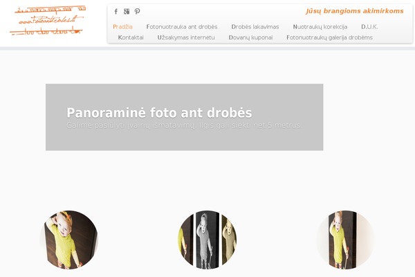 Customizr theme site design template sample