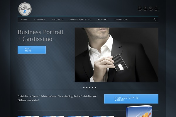 Elegance theme site design template sample