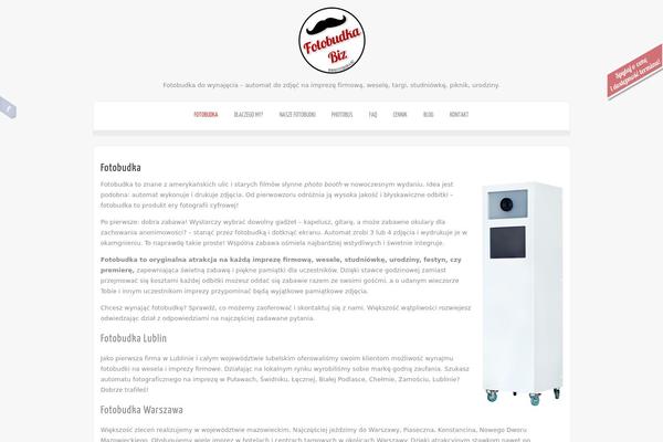 Zenon_lite theme site design template sample