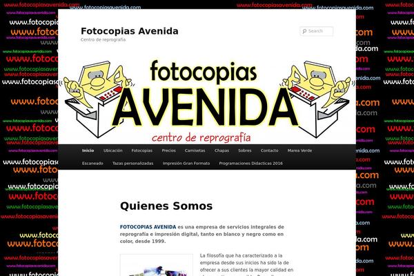 Twenty Eleven theme site design template sample