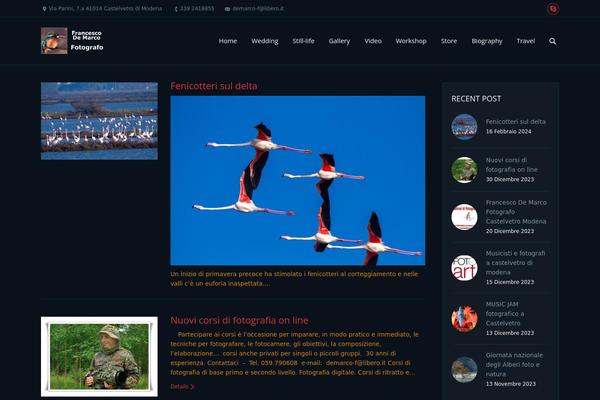 Site using Dropdown Menu Widget plugin