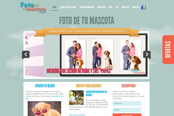 Sky theme site design template sample