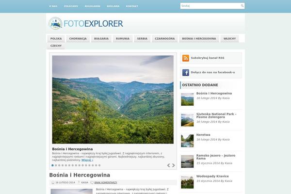 Snips theme site design template sample