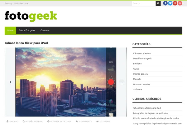 fotogeek.com site used Soledad