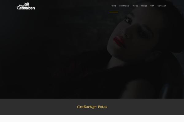 Saint theme site design template sample