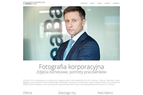 ProPhoto 7 theme site design template sample