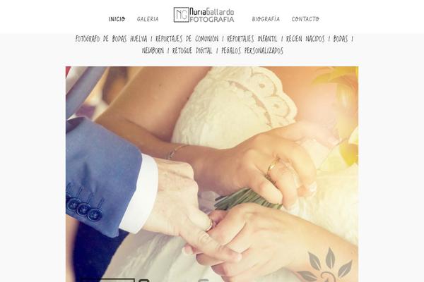 fotografianuriagallardo.com site used Vega