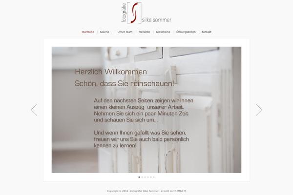 Organic_photographer theme site design template sample